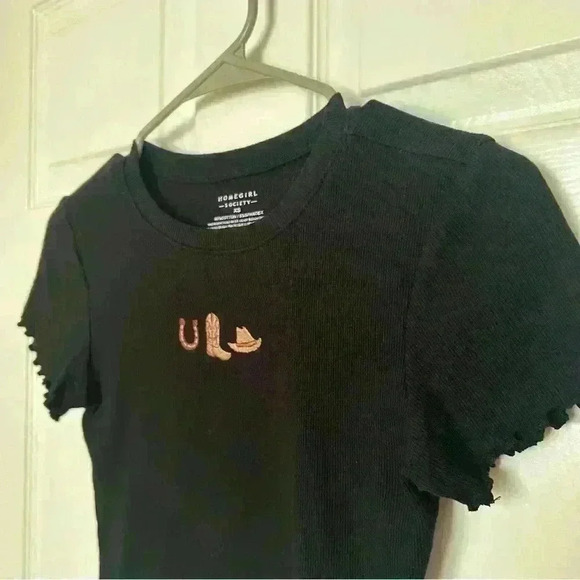 Homegirl Society Western Country Girl Crop Top - Picture 5 of 6